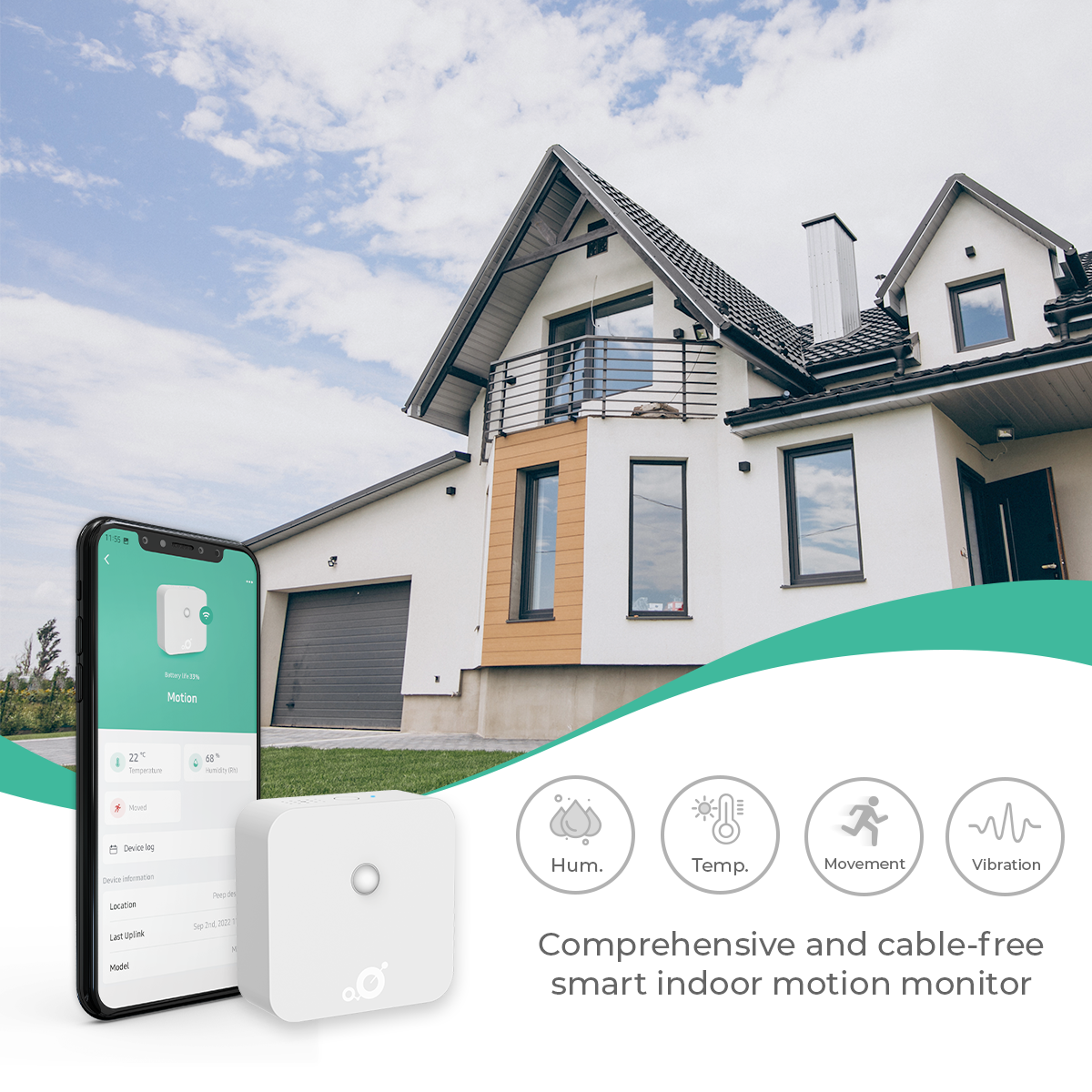 Sensor. Amazon PIR Motion Sensor EBL - Amazon Sidewalk Version